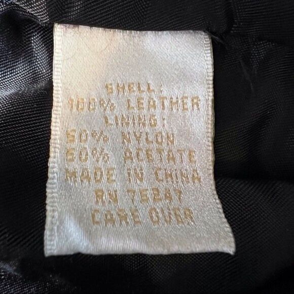 Cache Leather Pants High Rise Black Size 8 - Picture 9 of 11